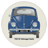 VW Beetle Type 114B 1953-55 Coaster 4